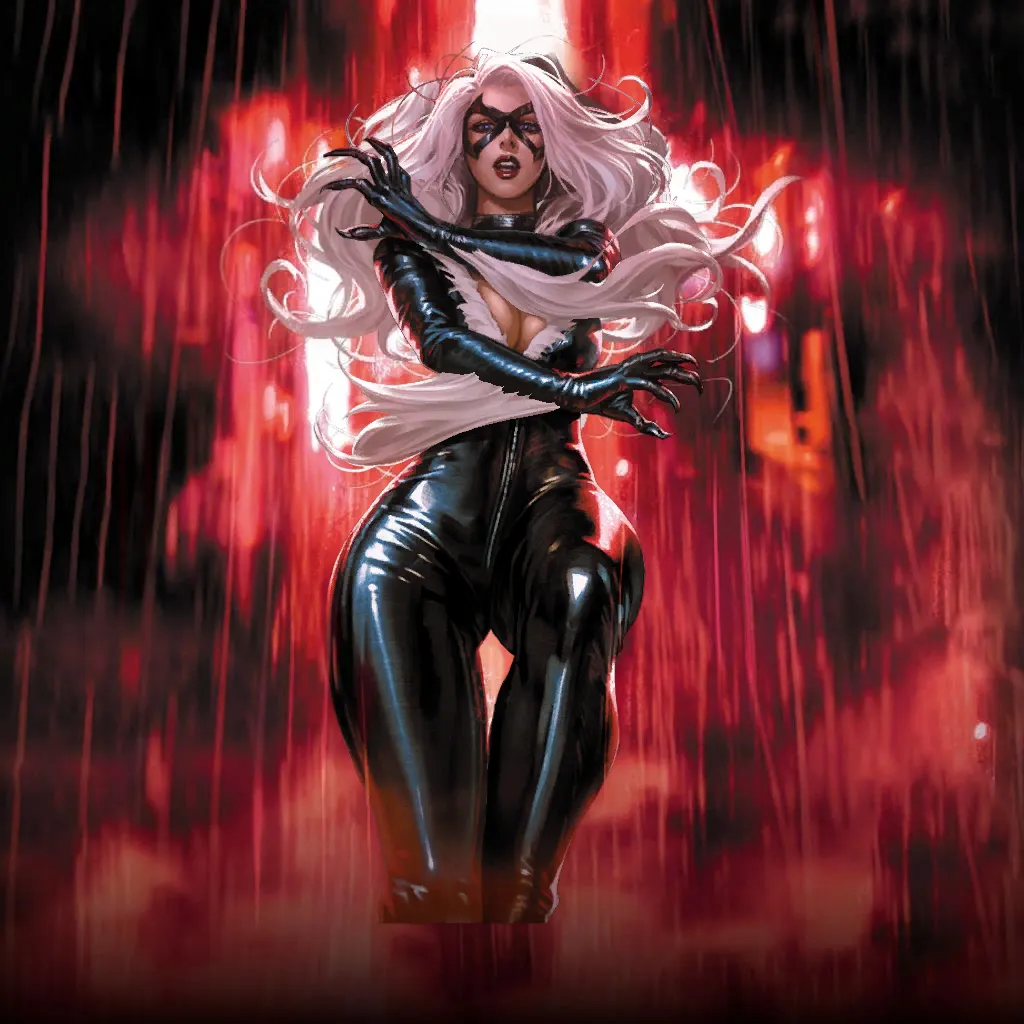 Black Cat Derrick Chew Marvel Snap Card Variant - Marvel Snap Zone