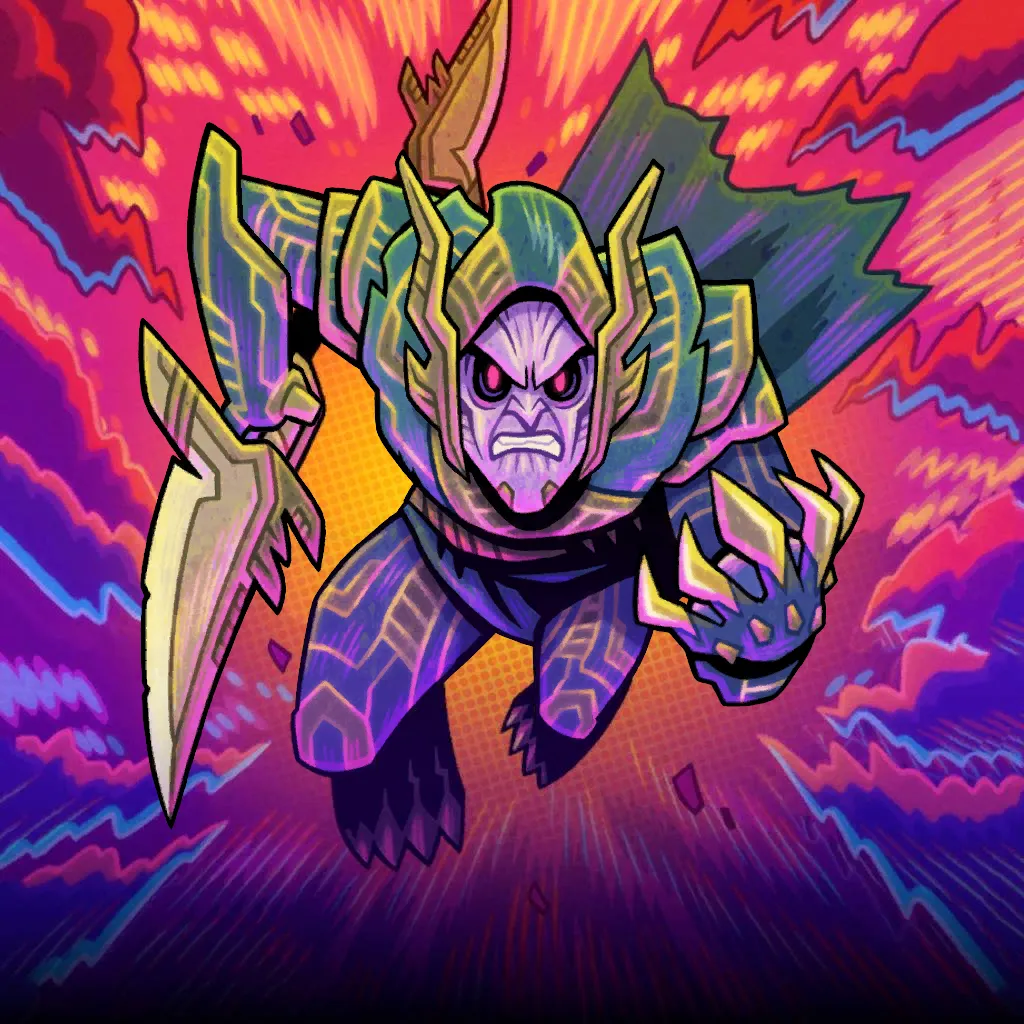 Corvus Glaive Dan Hipp Marvel Snap Card Variant - Marvel Snap Zone