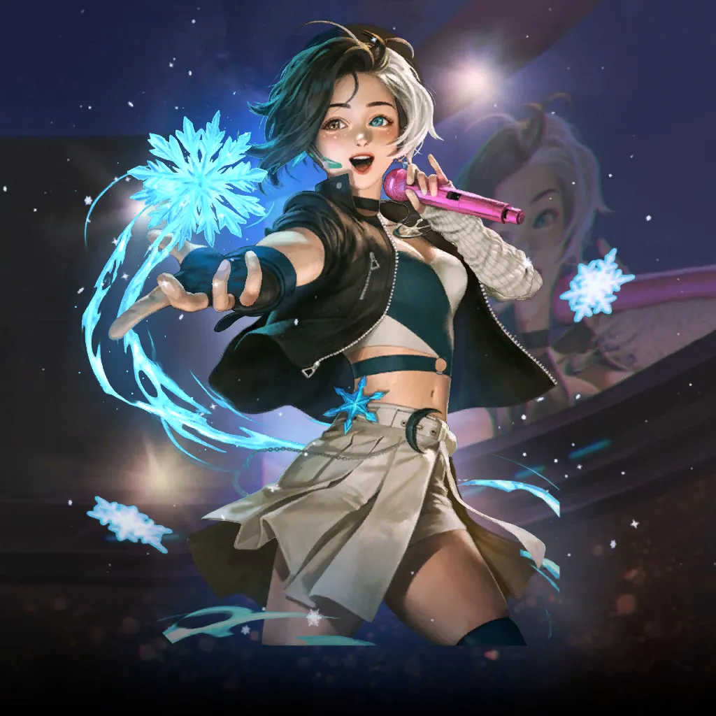 Luna Snow LEE Woo-chul Marvel Snap Card Variant - Marvel Snap Zone