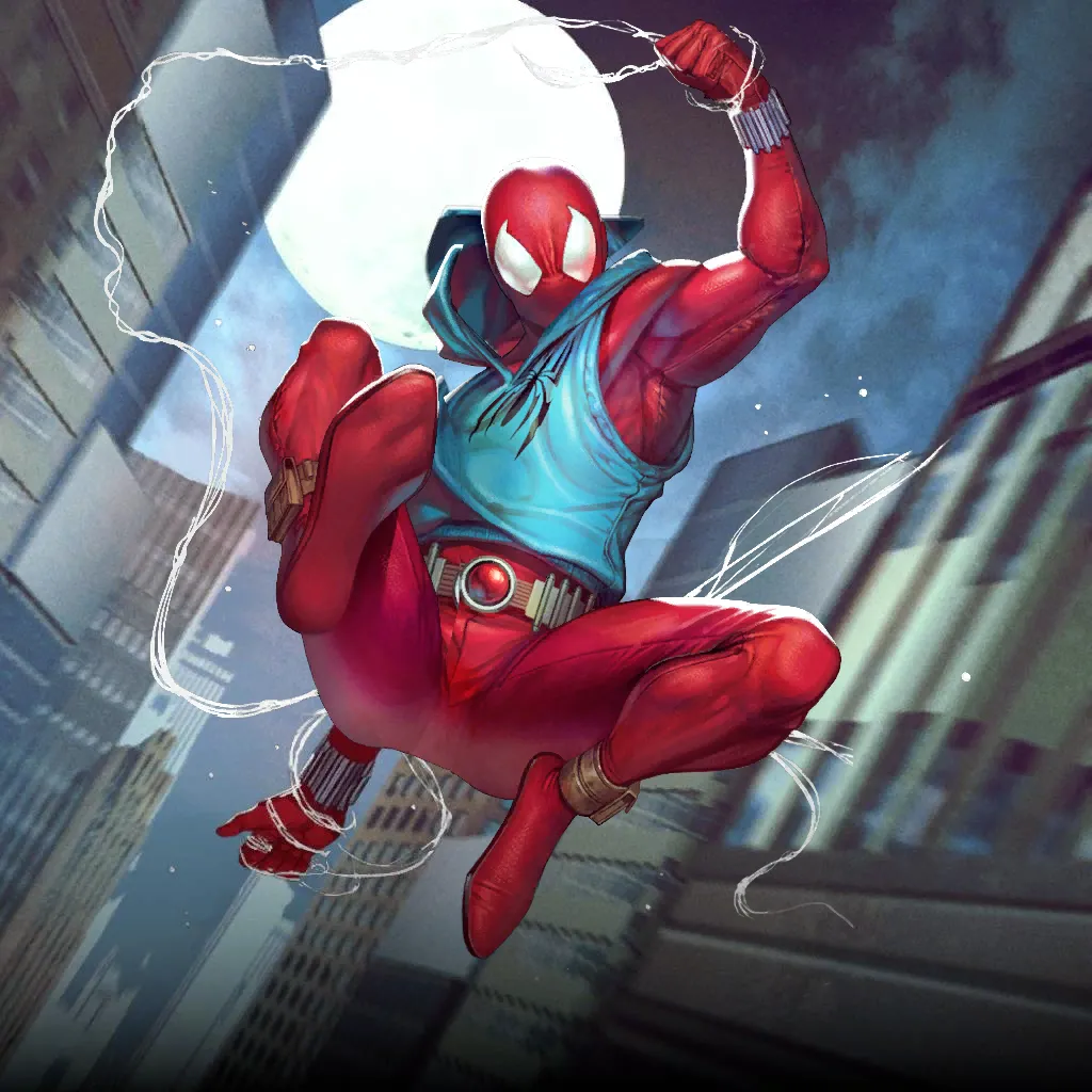 Scarlet Spider In-Hyuk Lee InHyuk Lee Marvel Snap Card Variant
