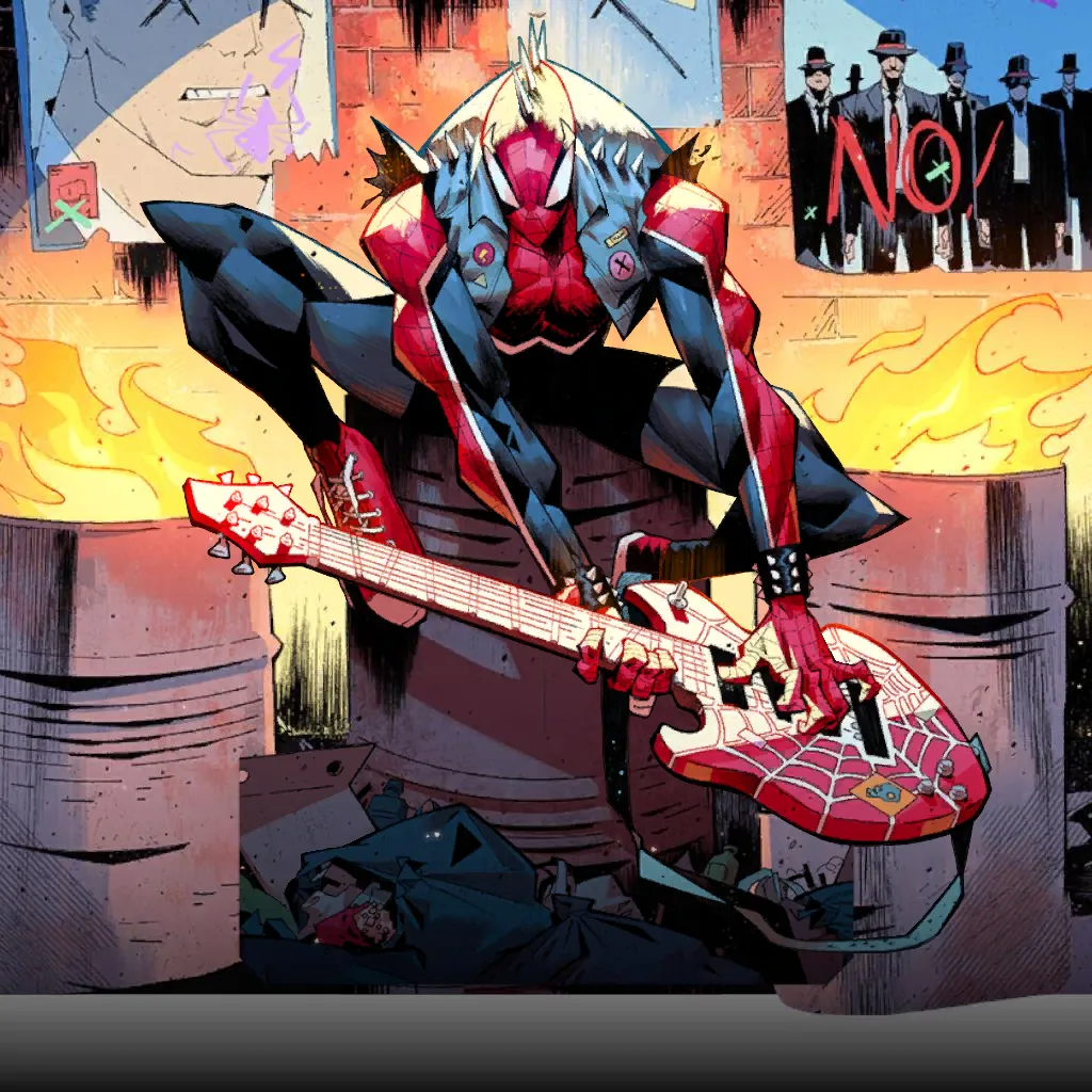 アメコミ Pi Spider-Punk Leo Chiola Marvel Snap Card Variant - Marvel Snap Zone