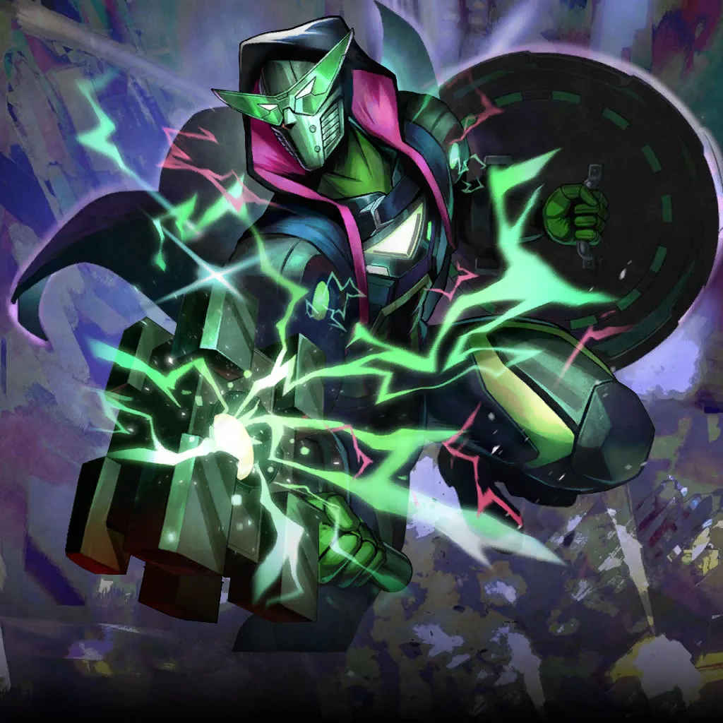 Super-Adaptoid Anime Cyberpunk Marvel Snap Card Variant - Marvel