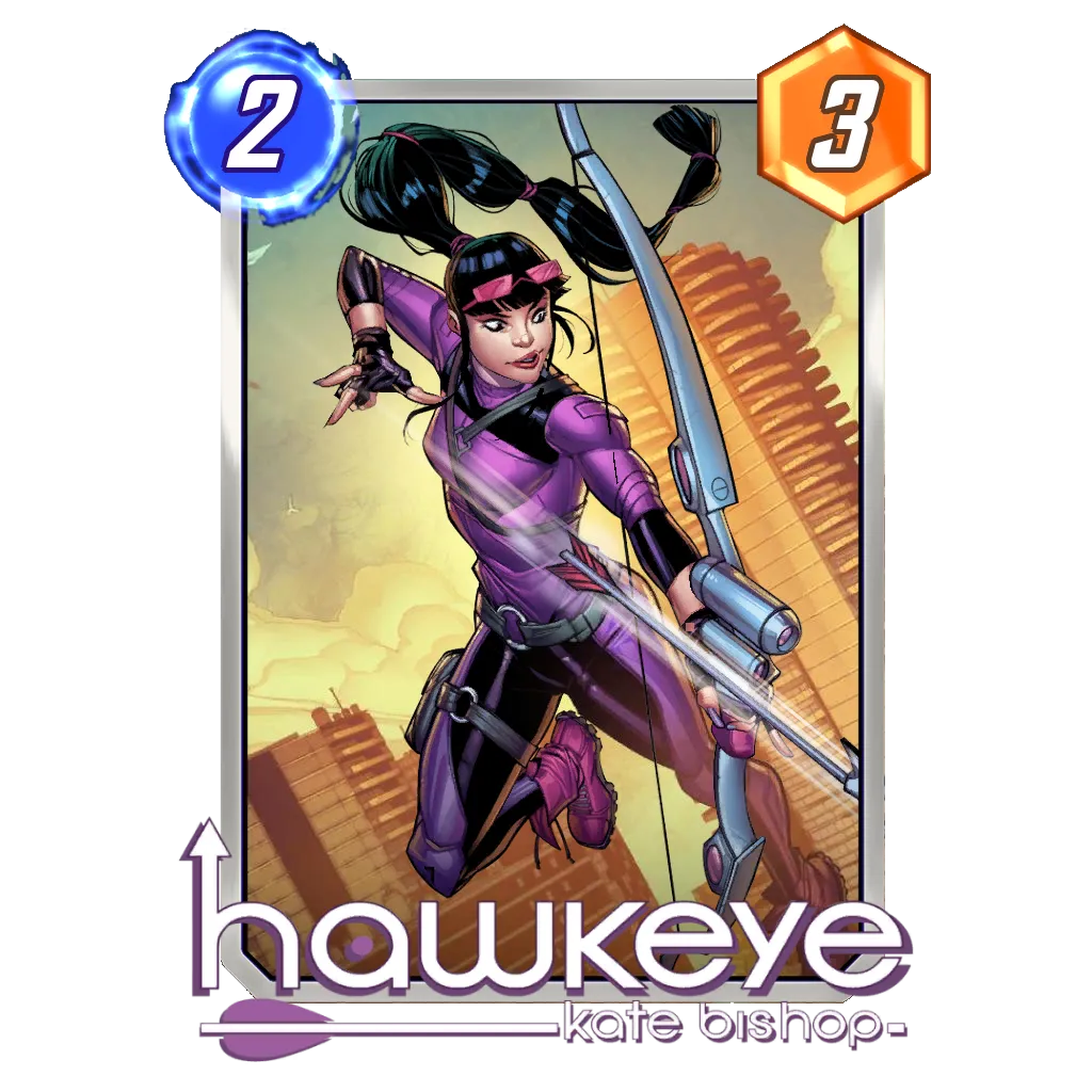 Hawkeye Kate Bishop - Marvel Snap Cards