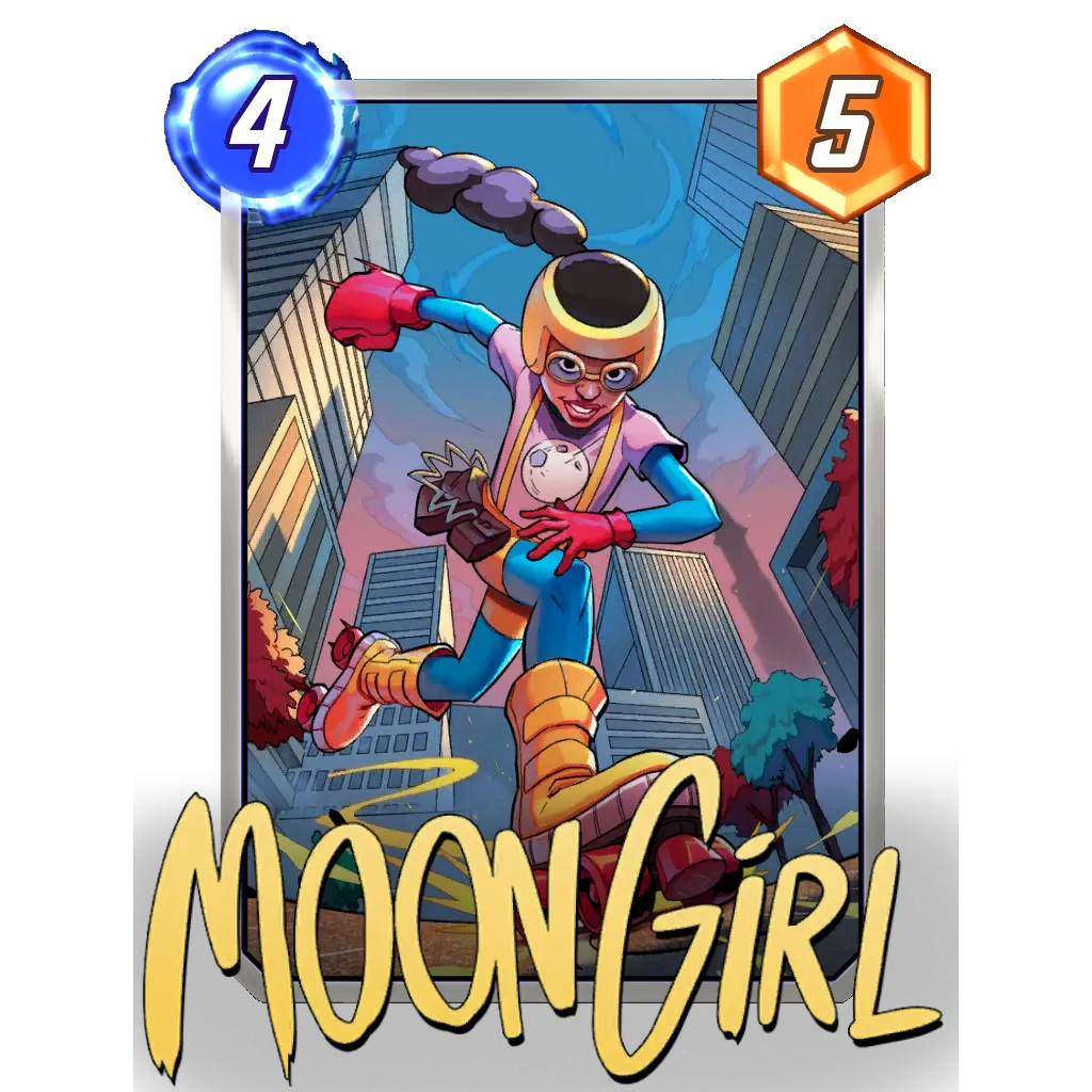 Moon Girl Peach Momoko Marvel Snap Card Variant - Marvel Snap Zone