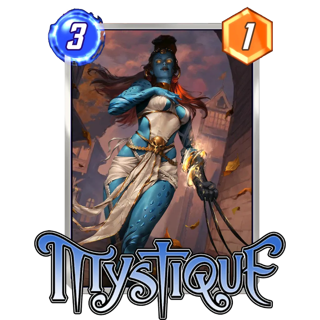 Mystique Fantasy Marvel Snap Card Variant - Marvel Snap Zone
