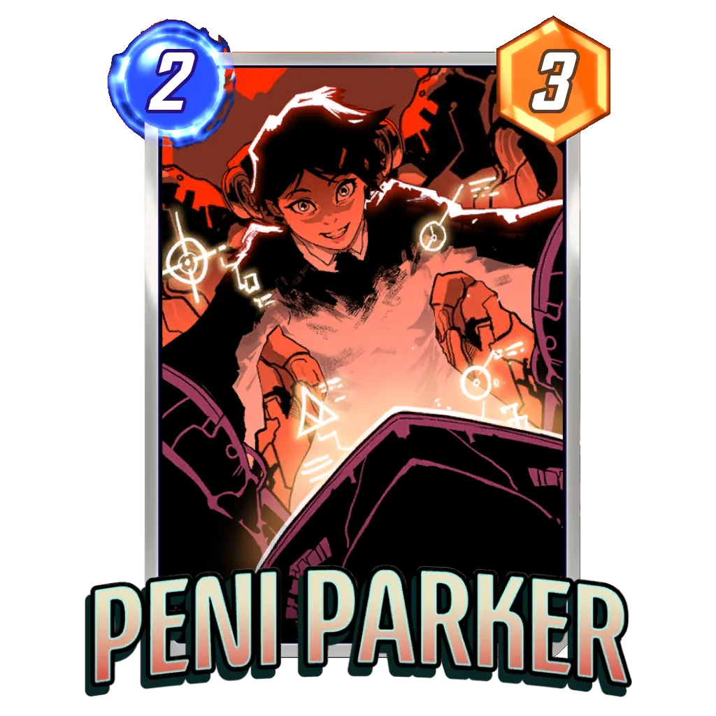 Peni Parker Nikola Čižmešija Marvel Snap Card Variant - Marvel