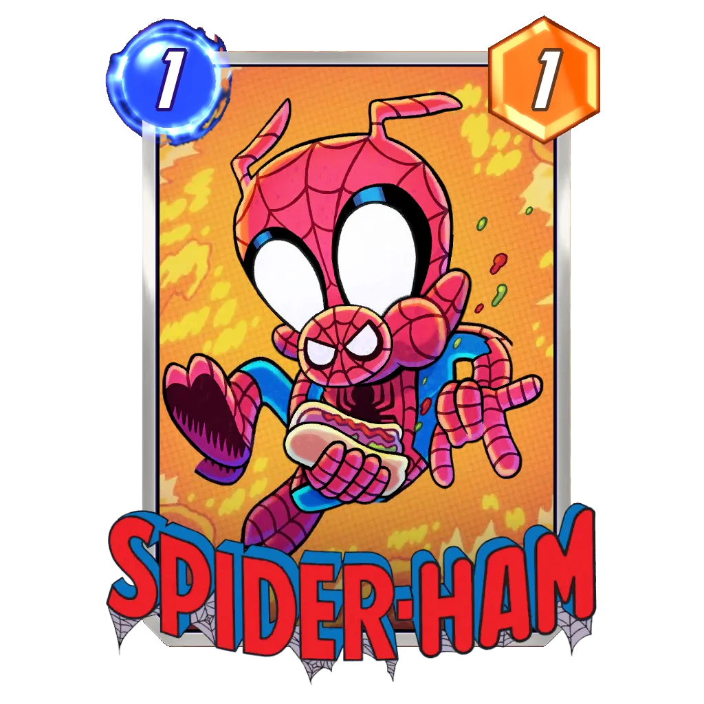 Spider-Ham Venomized Marvel Snap Card Variant - Marvel Snap Zone