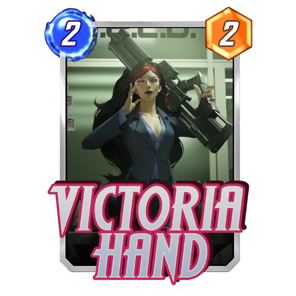 Victoria Hand PANDART STUDIO Marvel Snap Card Variant - Marvel