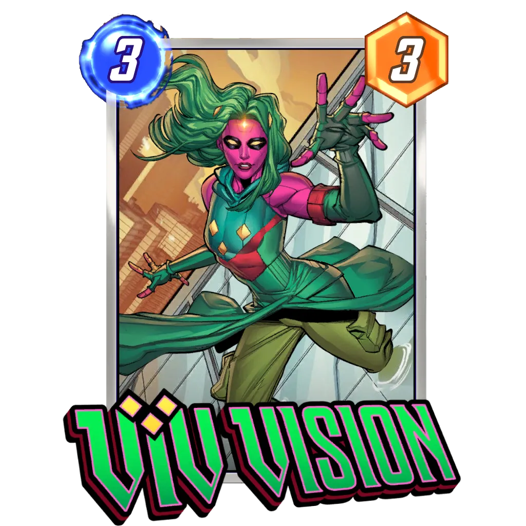スケッチカード Upper Deck Marvel Viv Vision 2023 Upper Deck Marvel Platinum #156 Viv Vision Blue Surge